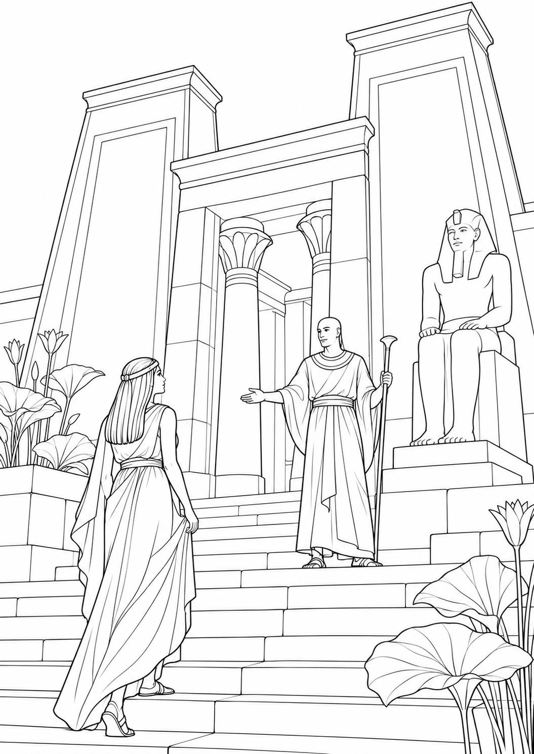 The temple entrance