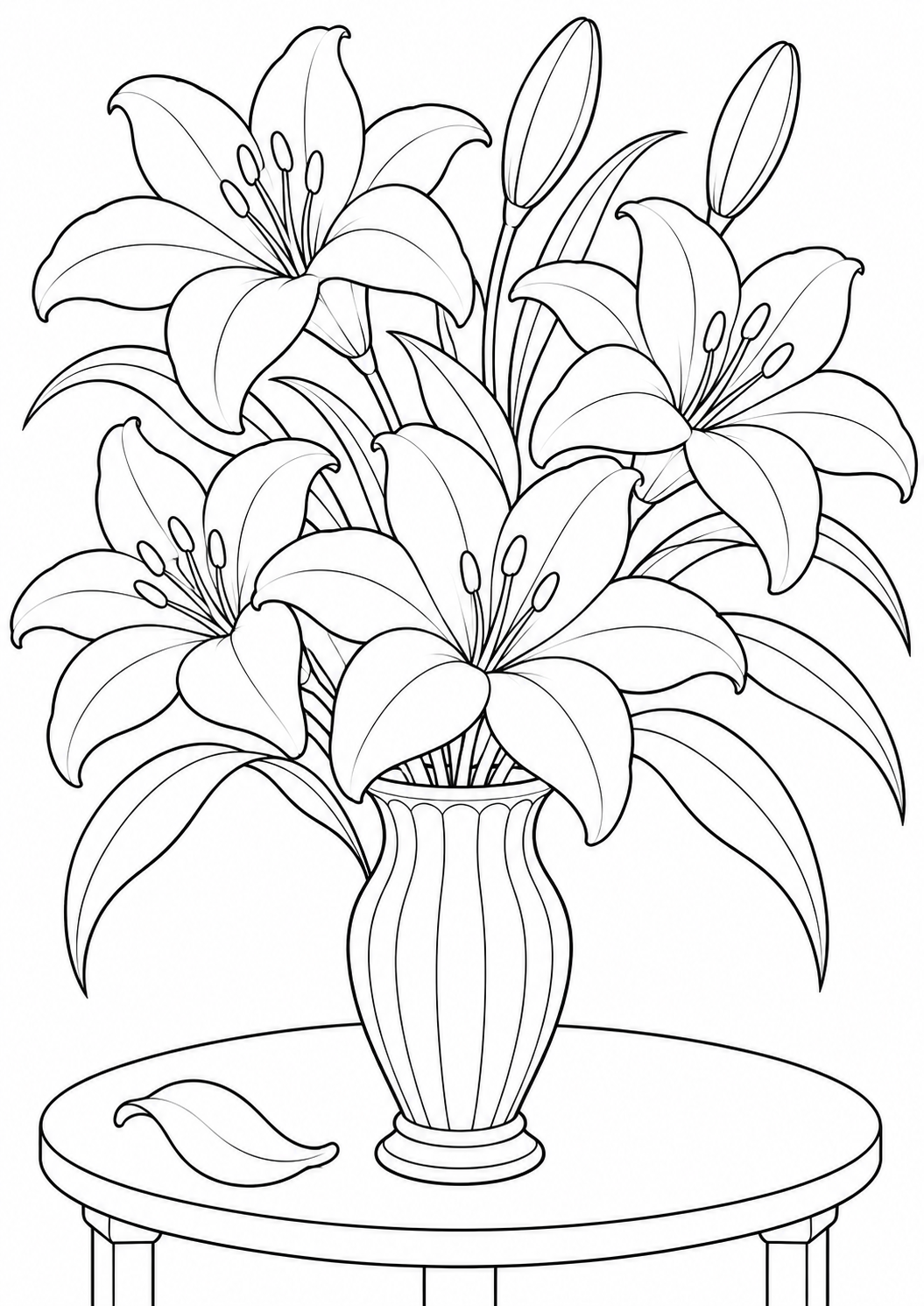 Elegant lilies