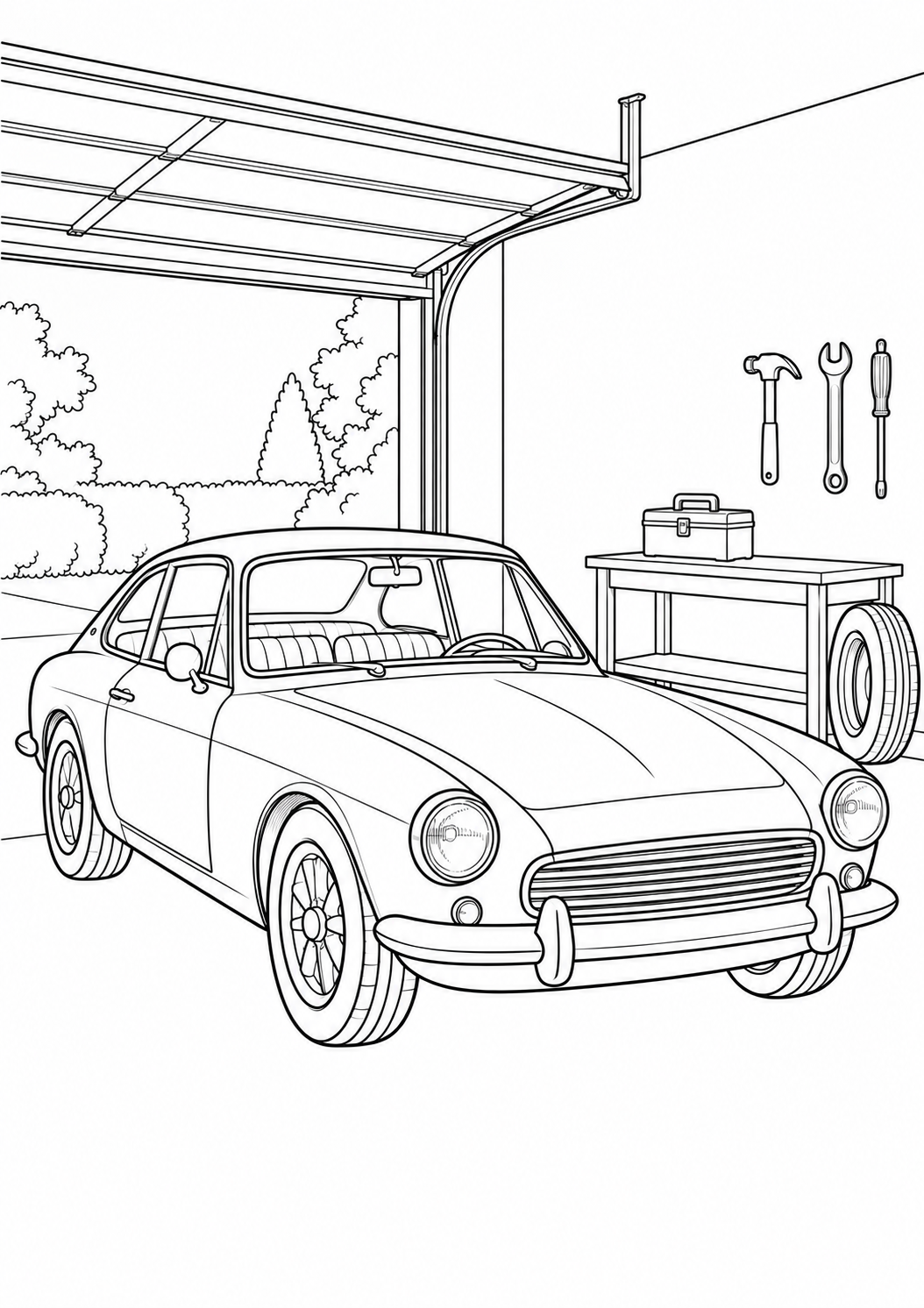 The classic garage
