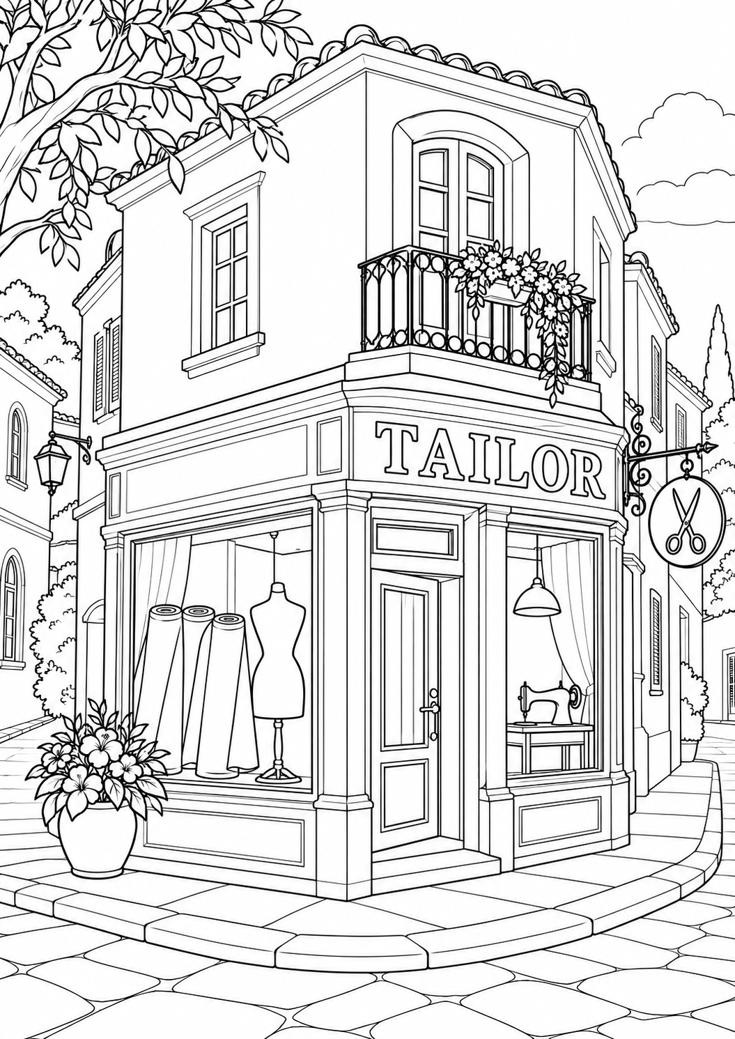 The tailor on the corner